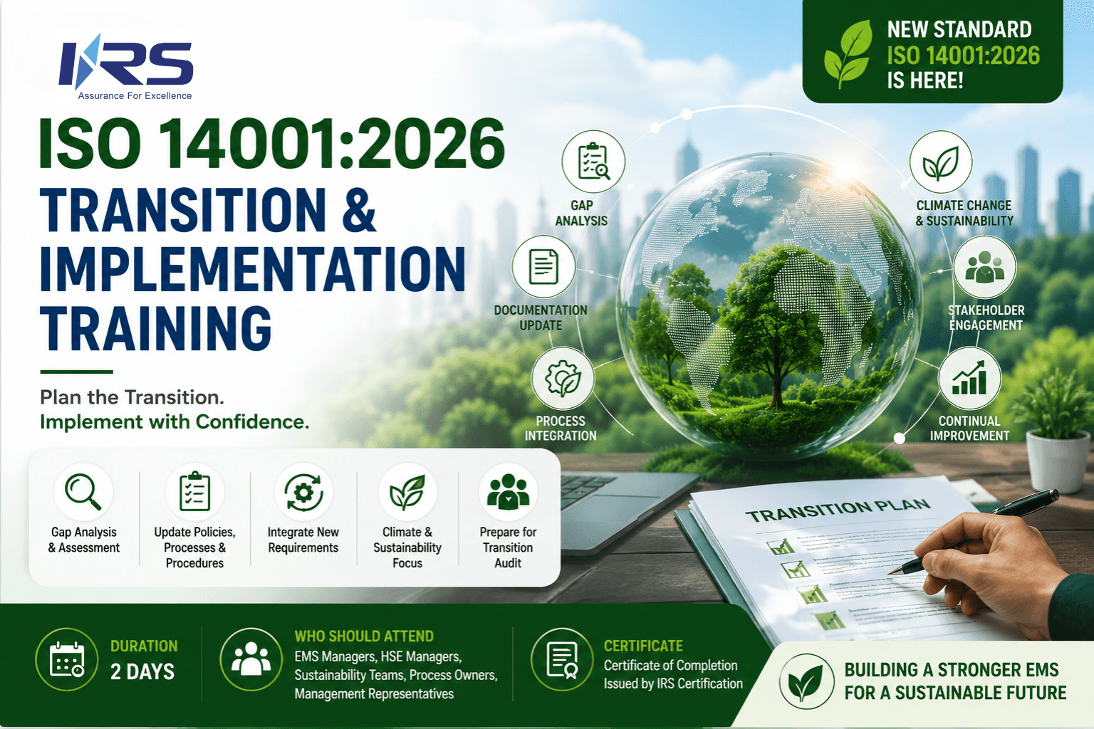 ISO 14001:2026 Transition & Implementation Training