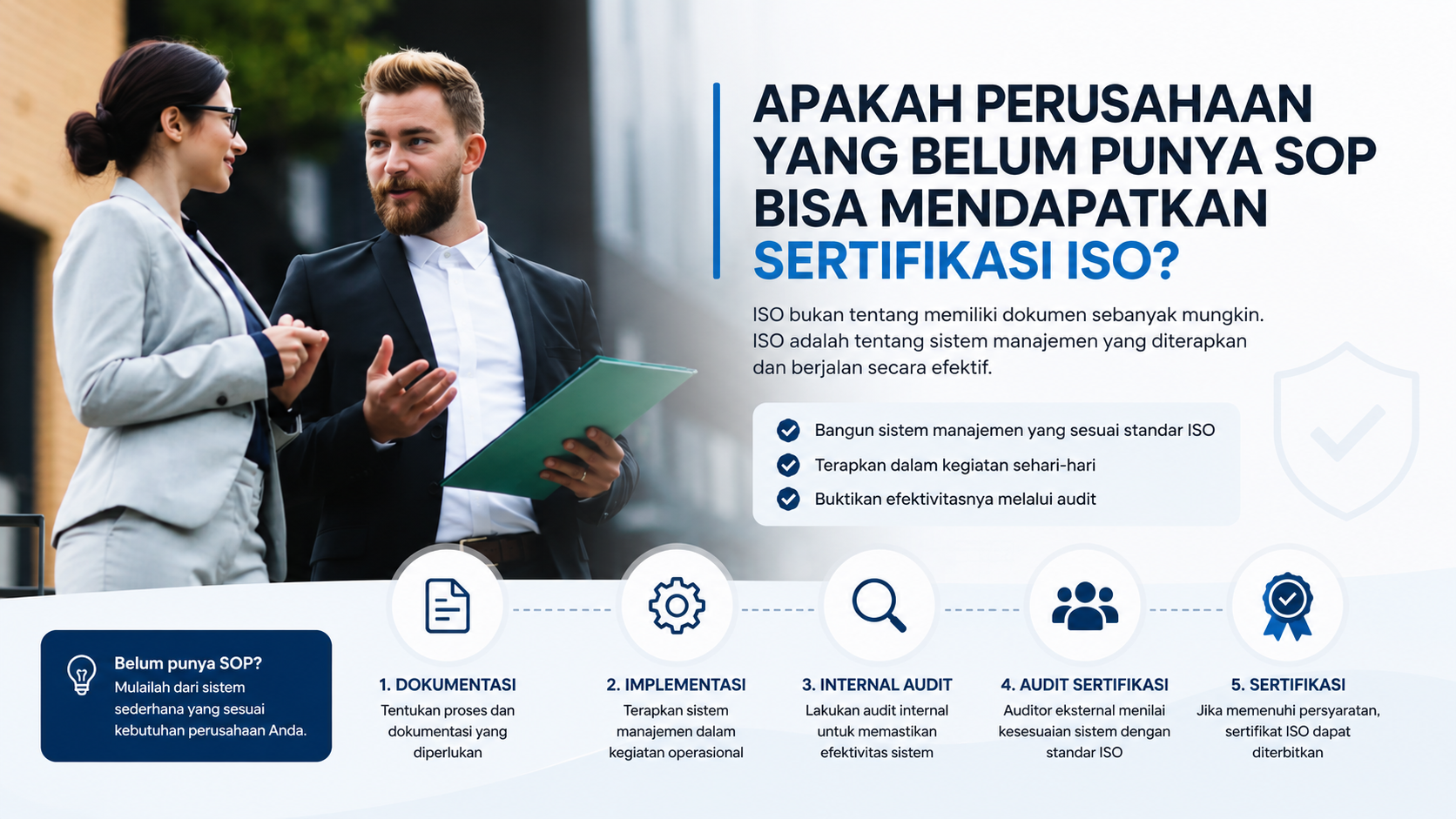 sertifikasi ISO tanpa SOP